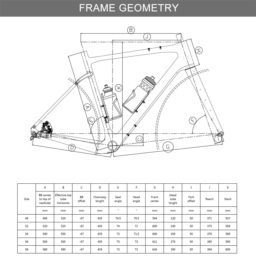 Купить Прямые продажи с фабрики, новинка 2022, скрытый внутренний кабель, диск, гравий, рама T1000, полностью углеродное волокно, гравий, велосипедная Ра...