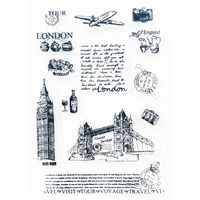 london building clear rubber stamps silicone for diy scrapbooking card making photo album crafts decoration new stamps