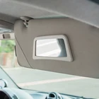 Зеркало для макияжа, автомобильное портативное зеркало из нержавеющей стали, HD солнцезащитные зеркала для Mercedes Smart Fortwo Forfour 451 453, Стайлинг автомобиля