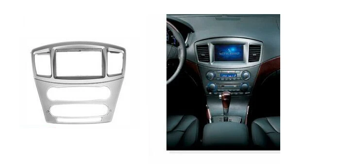 Двойной DIN Автомобильный Радио фасции Для MITSUBISHI Galant 2004 2010 стерео Dash CD отделка