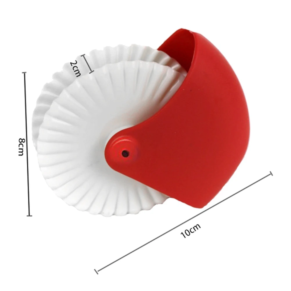 Пицца выпечка корка DIY пластик ржавчина ручная лапша резак нож ролик для теста