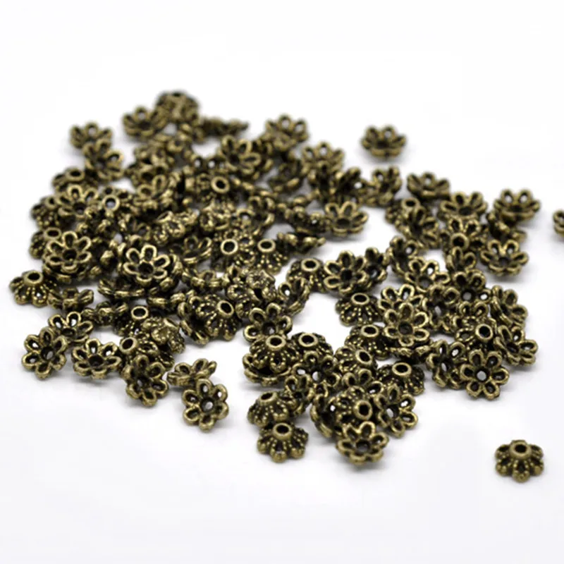 DoreenBeads бусины из сплава цинка колпачки античной бронзы для самостоятельного