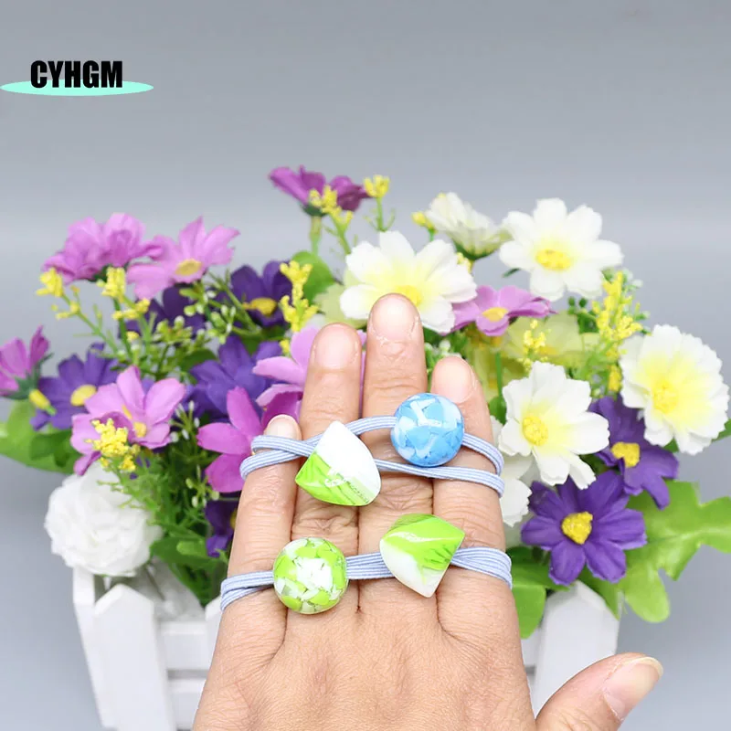 New Fashion korean amber Hair rope velvet scrunchies Accessories for Women hair ties elastic bands Girls Band A06-1 |