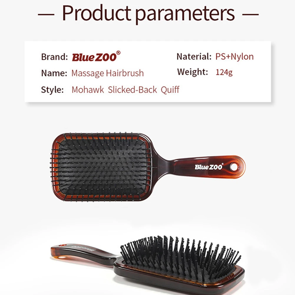 

4in1 Barber Hairdressing Hair Brush Hair Comb Set Airbag Massage Comb Hair Care Styling Kit Professional Hair Styling Tools