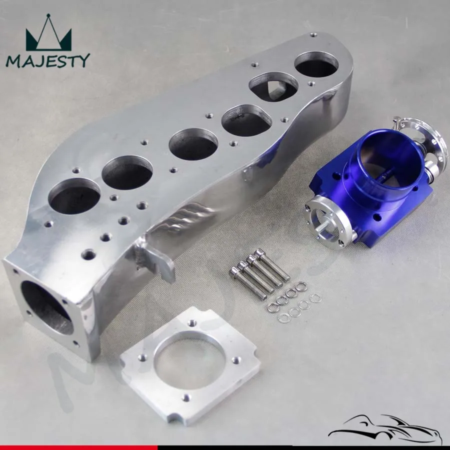 Впускной коллектор + 65 мм дроссельная заслонка Подходит для Nissan Skyline RB20DET R32 GTS|skyline