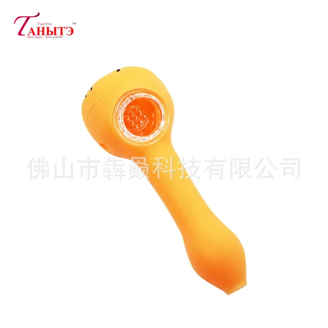 Basketball silicone pipe creative pipe glass pipe silicone smoking set cartoon pipe cigarette accessories  smoke  silicone pipe