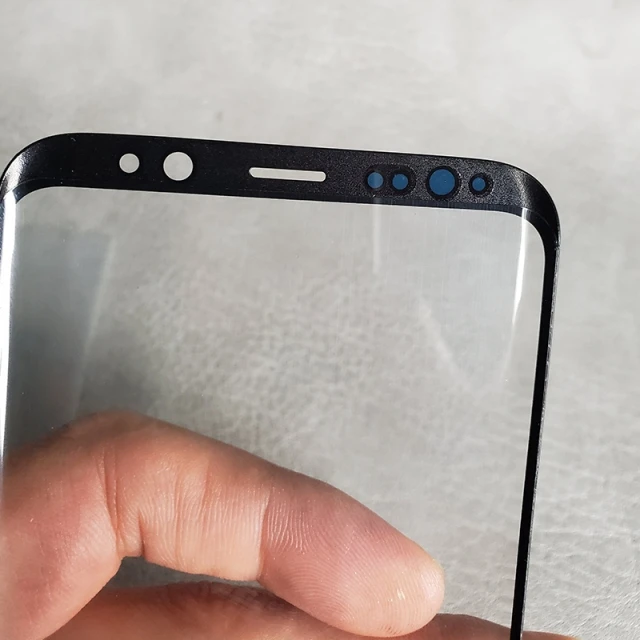 2 в 1 A+ передняя стеклянная линза с OCA в сборе для samsung Galaxy S7 edge S8 S9+ Note 8 9 трещины Замена сенсорного стекла
