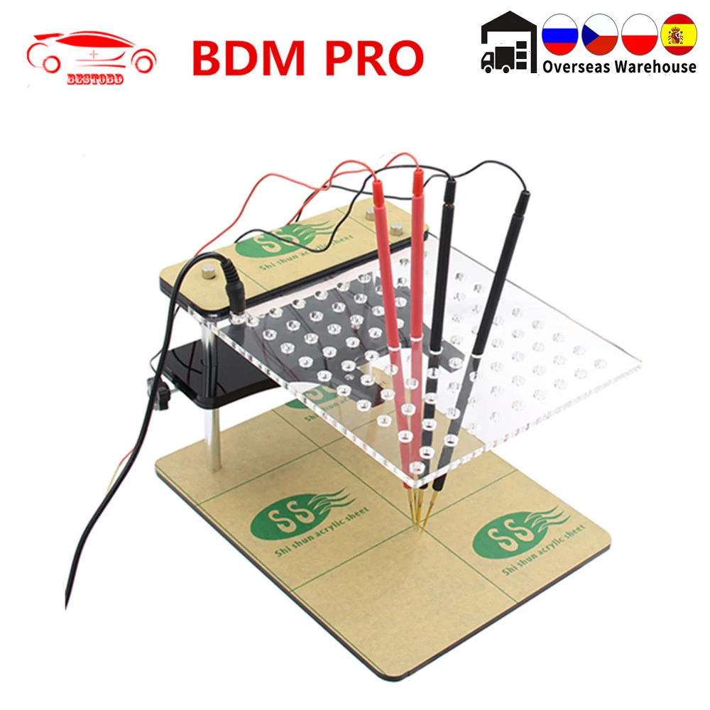 Адаптеры для BDM-зондов ECU FGTECH V54 BDM100 BDM Рамка Программатор чип инструмент настройки