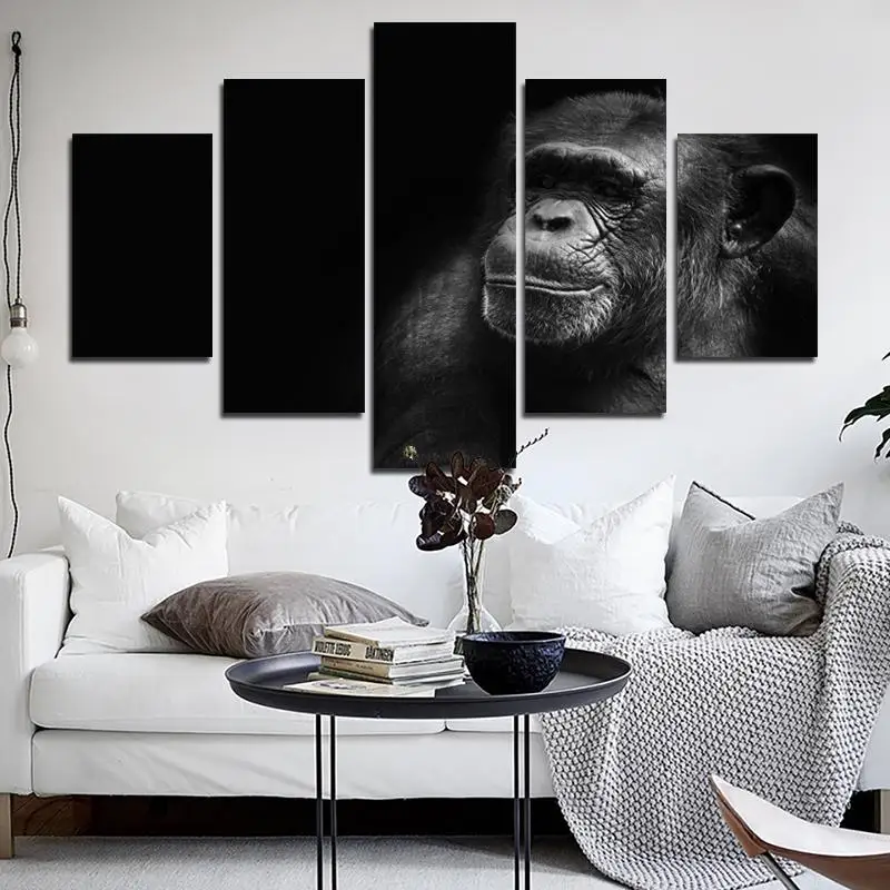 Водонепроницаемый плакат HD с чернильным принтом фотография животных искусство