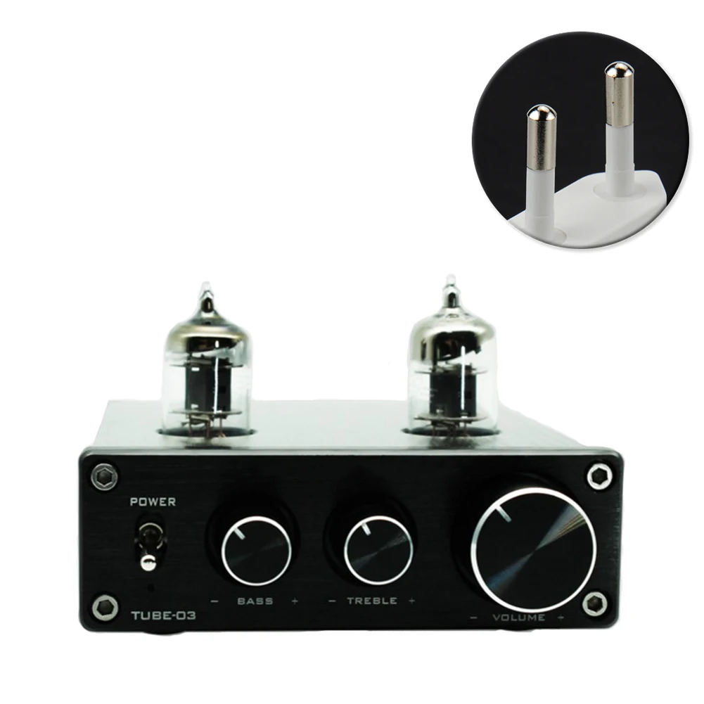 Алюминиевый 6k4 трубка домашняя вакуумная риаа Регулируемая Мини Универсальный