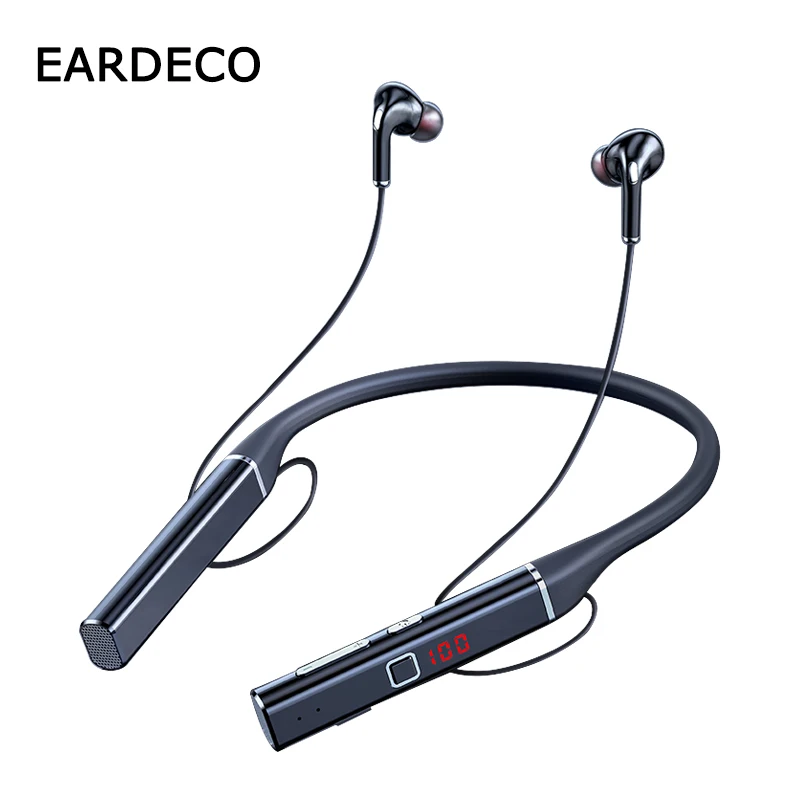Наушники EARDECO EQ с эффектом звука Bluetooth Спортивные Беспроводные наушники басами