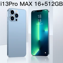 Teléfono Inteligente I13 Pro Max, versión Global, 6,7 pulgadas, Dace Core, 6800mAh, 512GB, 5G, Android 11, desbloqueo (2)