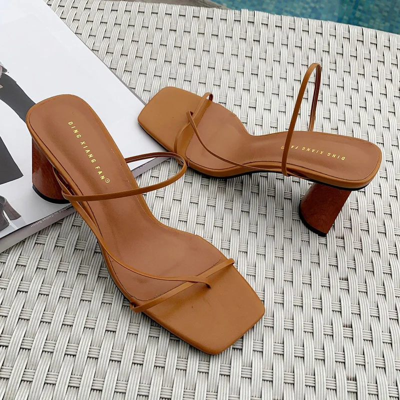 Пикантные туфли на высоком каблуке Женские туфли-лодочки Летние женские