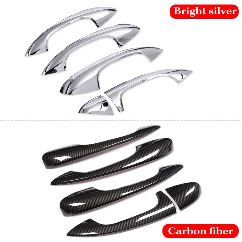 Авто ABS хромированные наружные дверные ручки Крышка отделка наклейка для Mercedes Benz