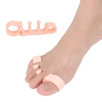 2pcs1pair toe separator hallux valgus toe hammer toe foot care bunion correcter pedicure tools plantar fasciitis for feet
