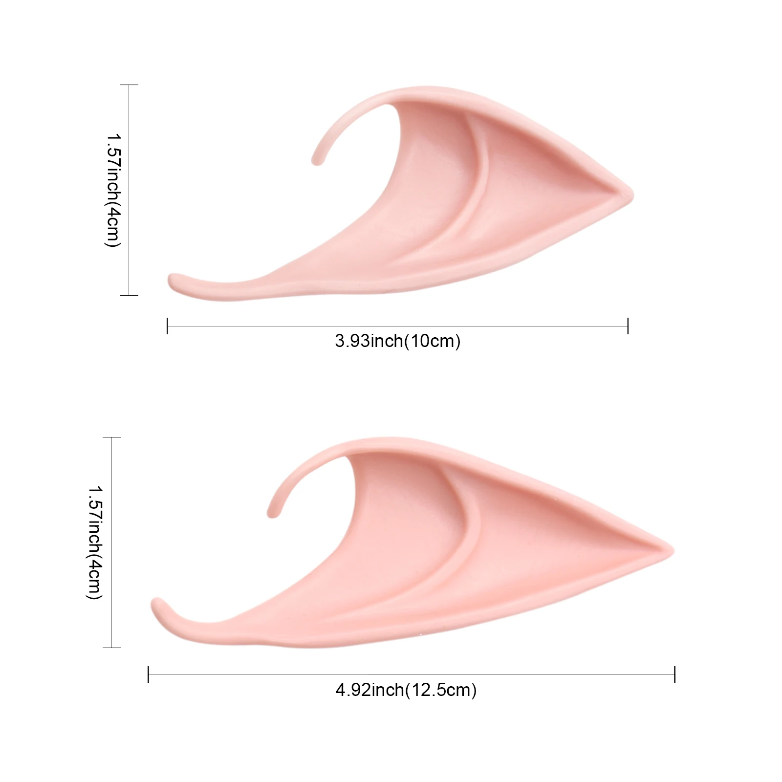 1 пара Хеллоуина таинственный Ангел латекс эльф Уши Косплэй аксессуары реквизит