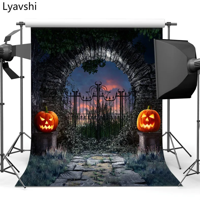 

Lyavshi злые тыквы хэллоуин фоны для фотографии фон для студийной фотосъемки