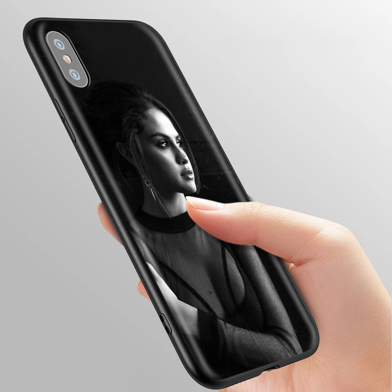 Силиконовый мягкий чехол YIMAOC Селена Гомез для iPhone 12 Mini 11 Pro XS Max XR X 8 7 6 6S Plus 5 |