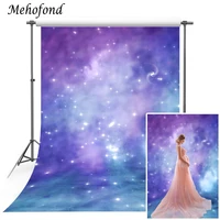 mehofond galaxy backdrop dreamy starry sky background space glitter stars newborn baby shower birthday party photography props