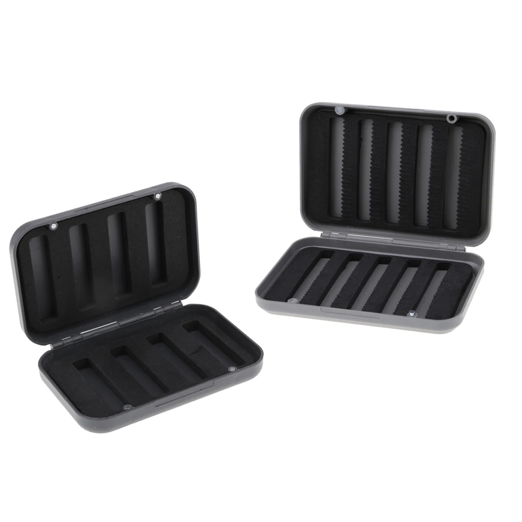 Водонепроницаемая Двусторонняя коробка для мух с разрезом пенопластовая