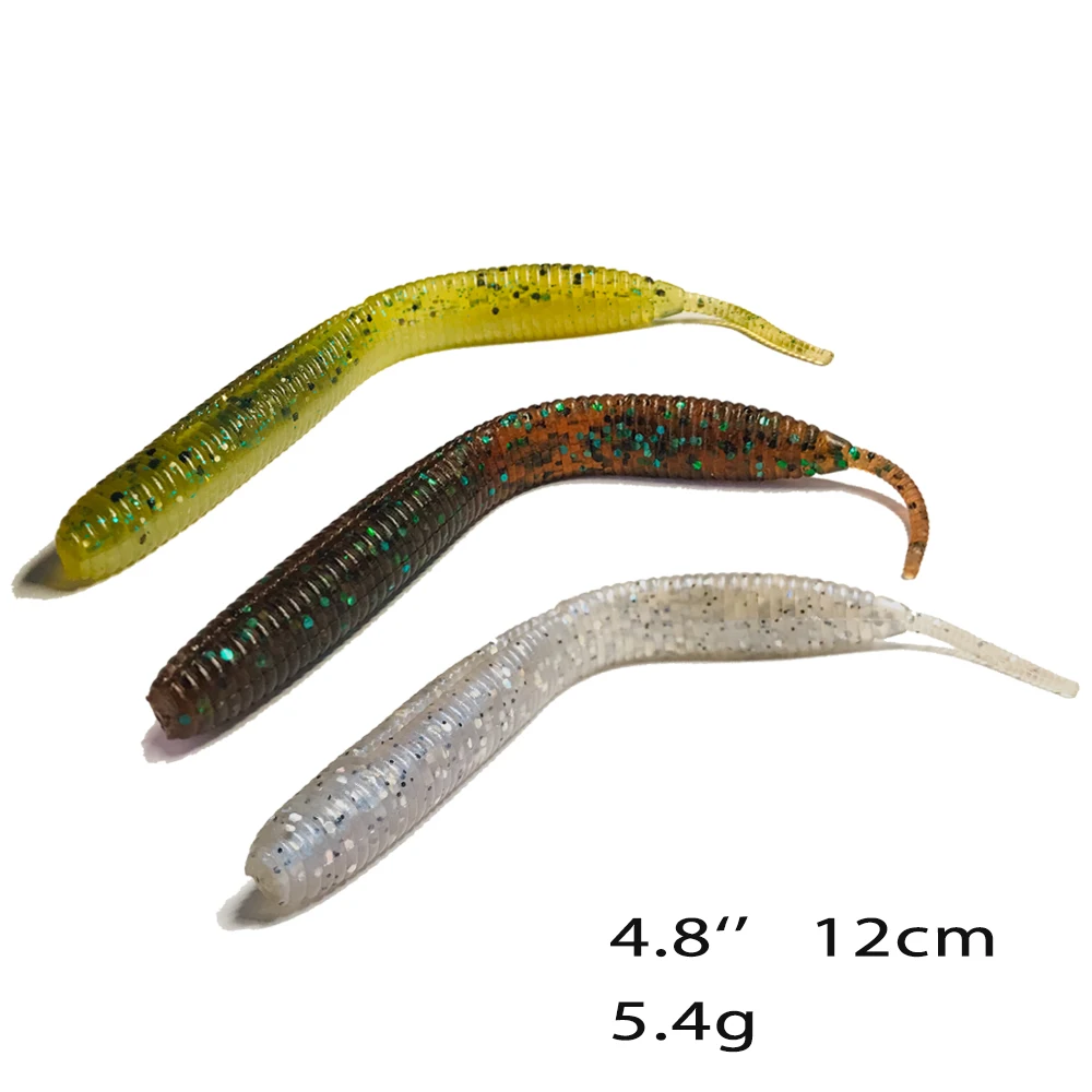 8 шт. силиконовые резиновые приманки 12 см 5 4 г|rubber bait|bait softswimbait shad |