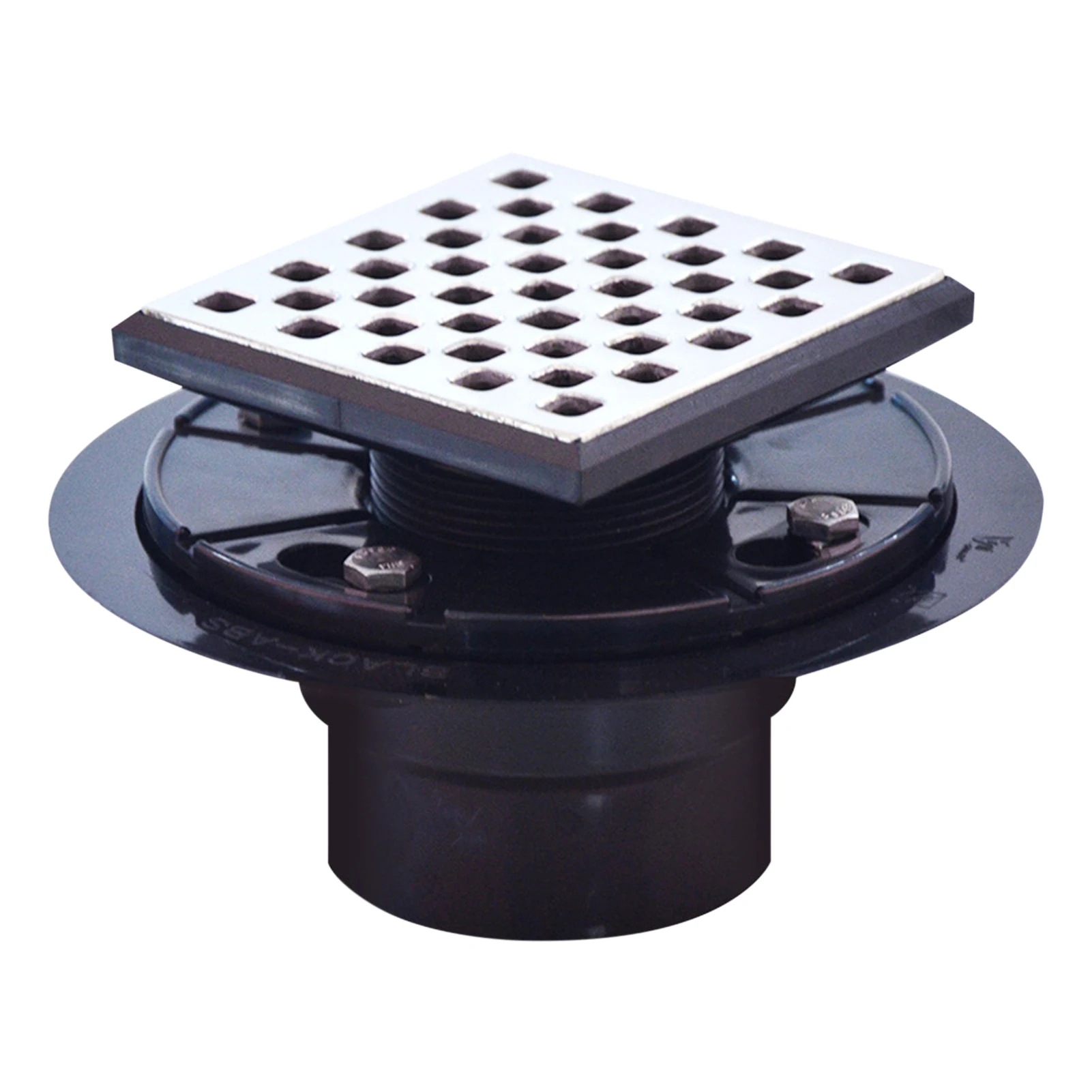 

Душевая напольная дренажная основа, аксессуары для ванной комнаты, квадратная гостиничная Съемная плитка с фланцем, вставленная в регулиру...