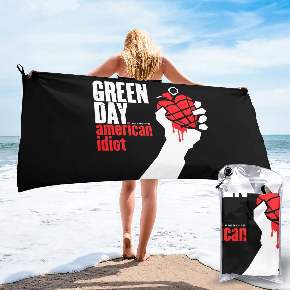 Green Day American Idiot Обложка альбома новый китайский Стиль размера плюс Осенняя дешевая