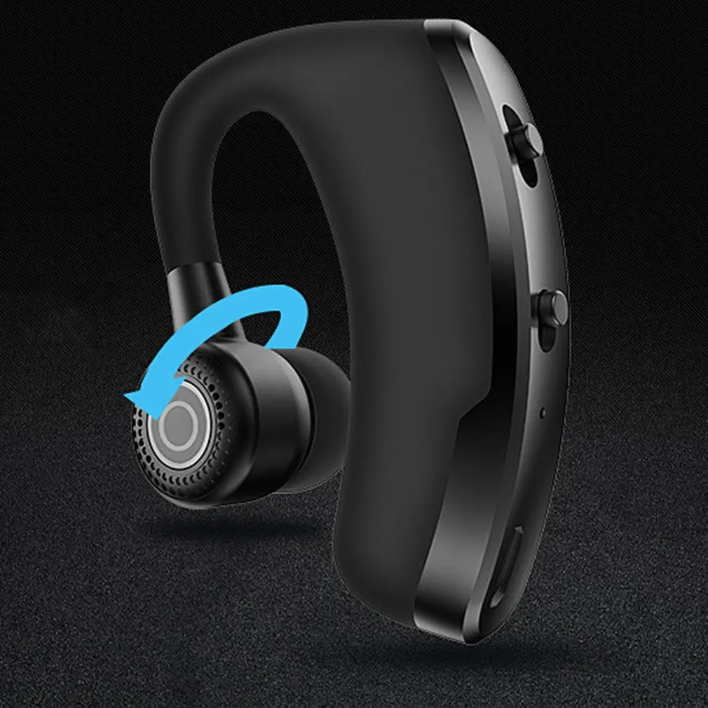 V9 Earphones Bluetooth-compatible Headphones Handsfree Wireless Headset Business Drive Call Sports For Samsung | Электроника