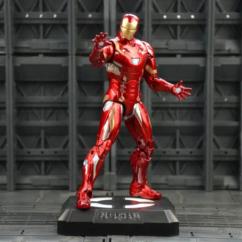 N58402 Apaffa 17 см Мстители Figma Железный человек перец Potts ПВХ Фигурка Игрушка Железный человек MK85 Коллекционная модель игрушки для детей - Цвет: N58402