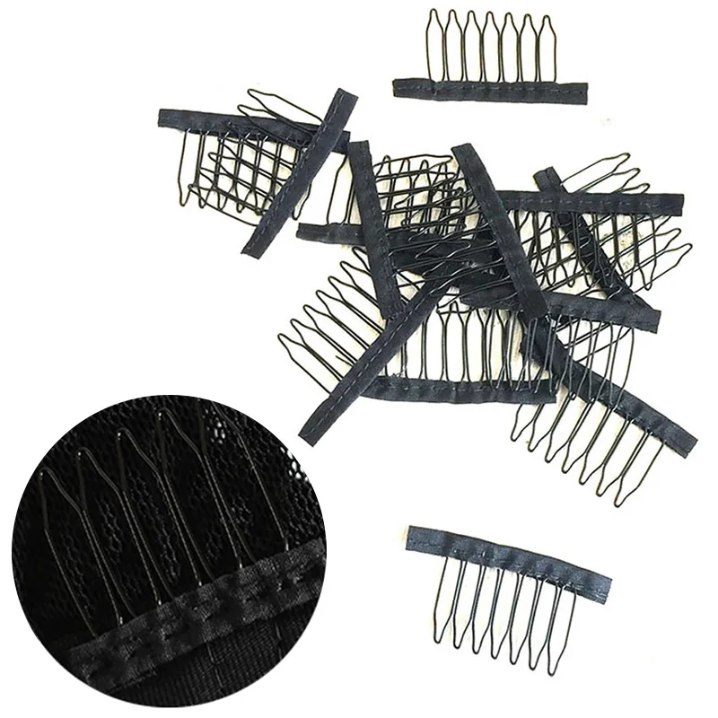 Парик из нержавеющей стали гребни для париков колпачки поставка с фабрики зажимы