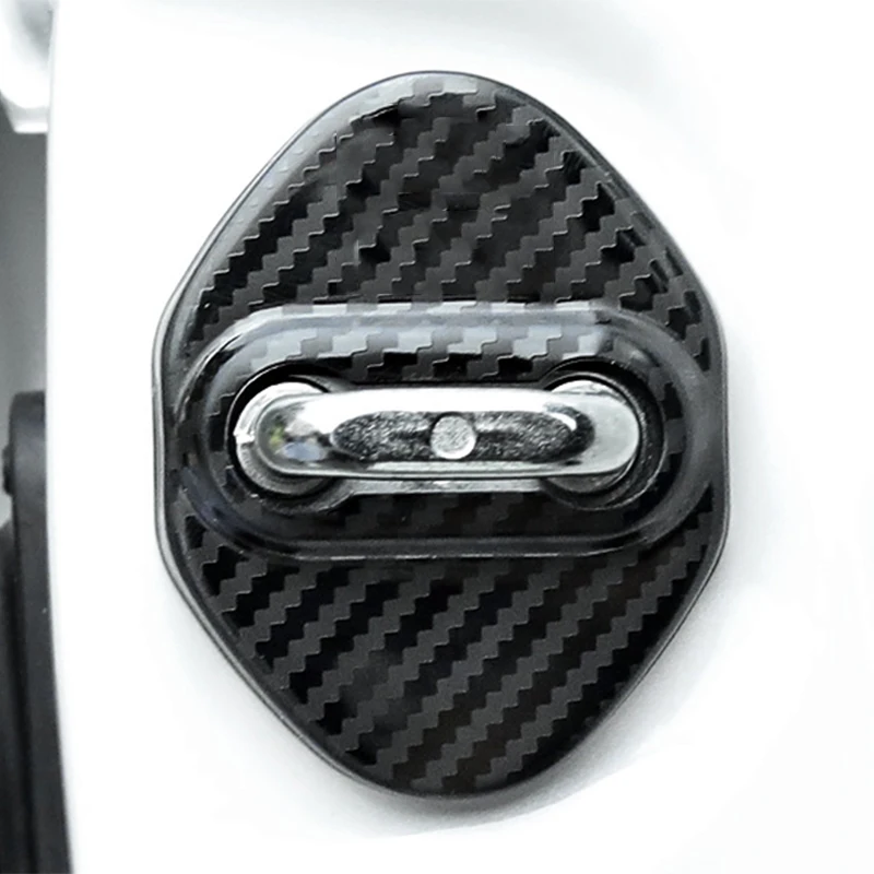 4 шт. накладки на автомобильные дверные замки из нержавеющей стали для Toyota RAV4 C HR CHR