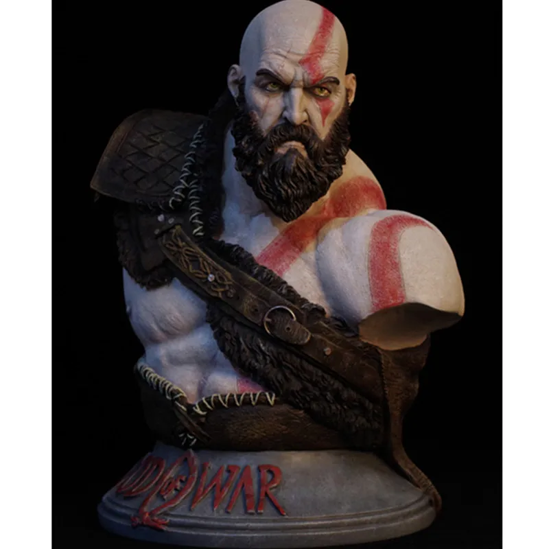 1/3 Аниме игра бюст Краски покрытие God of War кукла GK статуя Будды из ПВХ, движущаяся фигурка, собирать модель игрушка M3009
