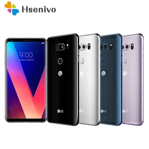 lg v30 us998 refurbished original phone single sim card 4gb ram 64gb128gb rom octa core 6 0 16 0mp 3 camera lte fingerprint free global shipping