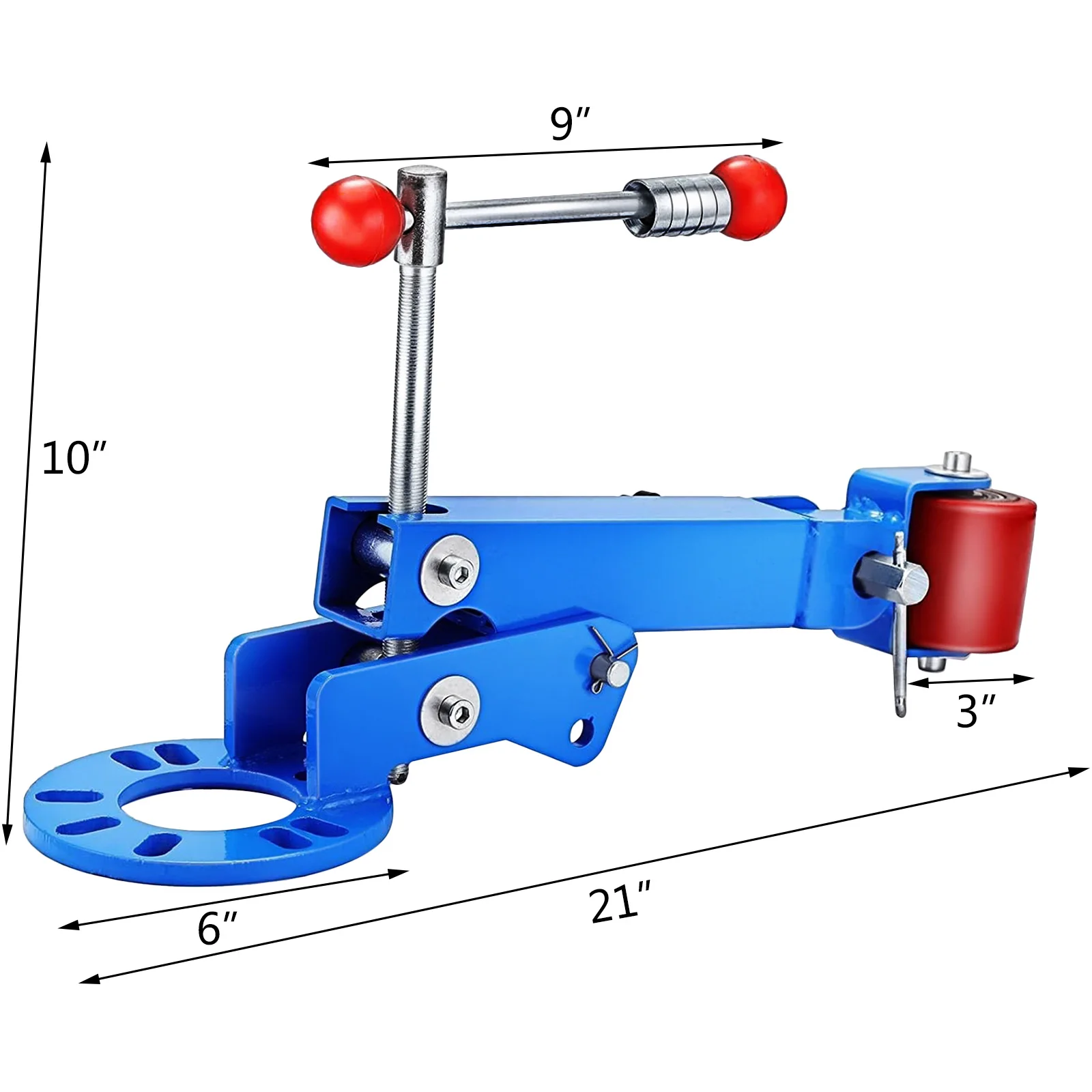 VEVOR Car Fender Roller Reforming Tool Kit with 1500W Heat Gun Extend Tool Rool Auto Larger Wheels Extending Tools for Trucks images - 6