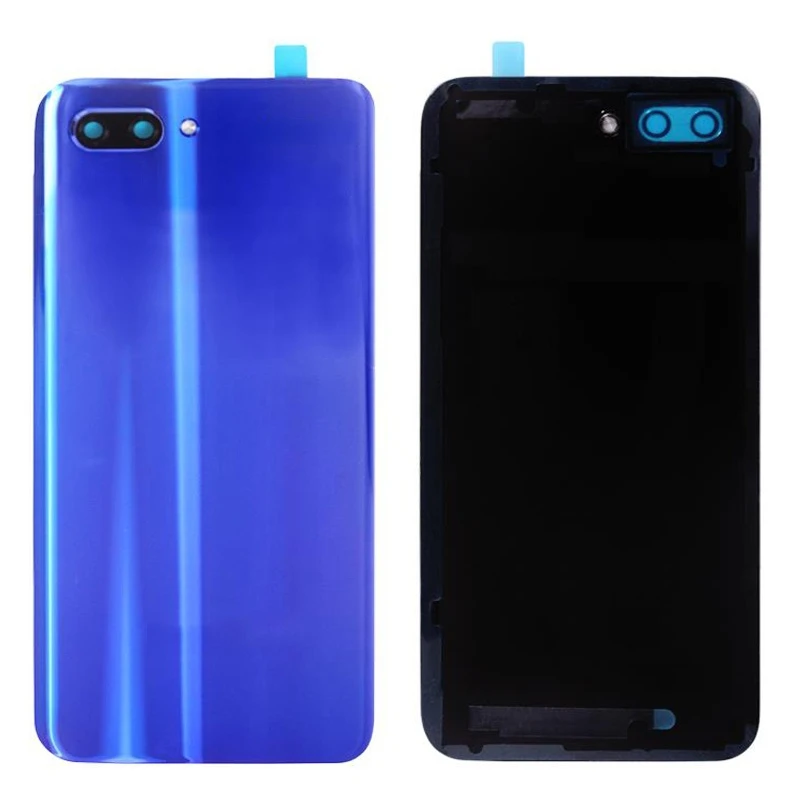 Крышка батарейного отсека для Huawei Honor 10 Задняя стеклянная панель корпус заднего