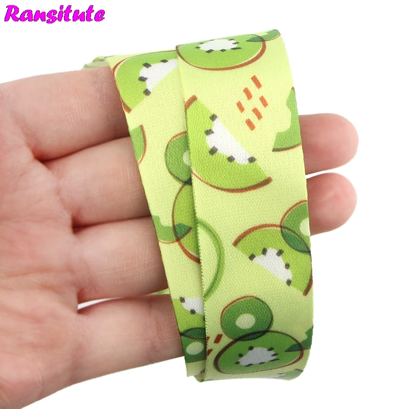 Фрукты серии киви талреп Ключ ID карты мобильный телефон ремень USB бейдж держатель