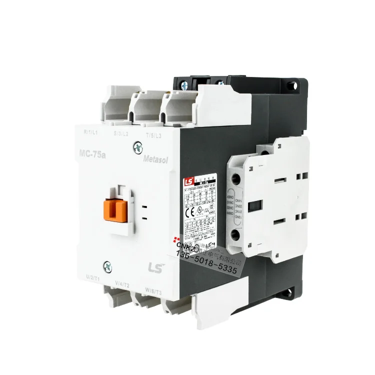 Оригинальный подлинный генератор мощности LS новый MC-75A MC-85A GMC-100A GMC-150 контактор вместо GMC-75 AC380V 220V AC110V AC24V включен.