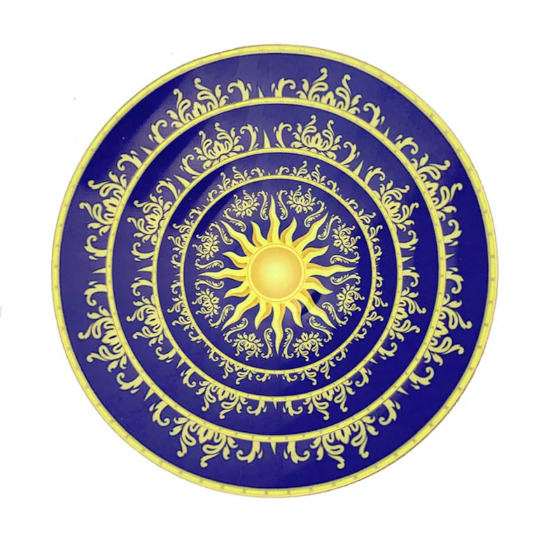 Костяного фарфора для десерта завтрака тарелки лотка в западном стиле Еда стейка