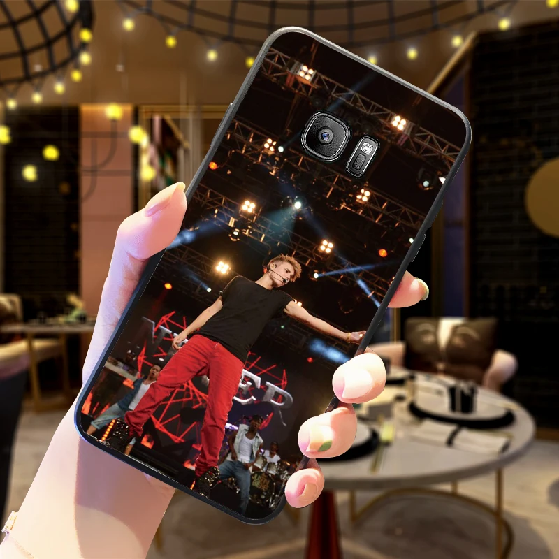 Джастин Бибер чехол для samsung S6 S7 EDGE S8 S9 PLUS Мягкий силиконовый S10 NOTE 8 9 M10 M20 M30 Coque Funda |