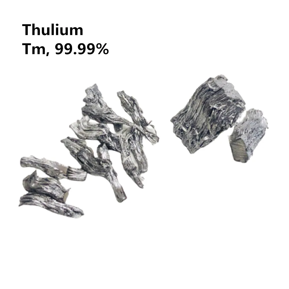 

Thulium Tm Ingot High Purity Rare Earth 99.99% 4N Research Experiment Metal Element Sample