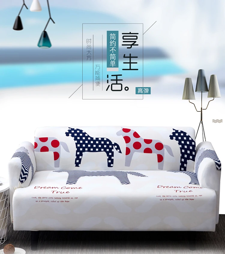 Stretch Slipcovers Sectional Elastic Sofa Cover for Living Room Couch L shape Armchair | Дом и сад