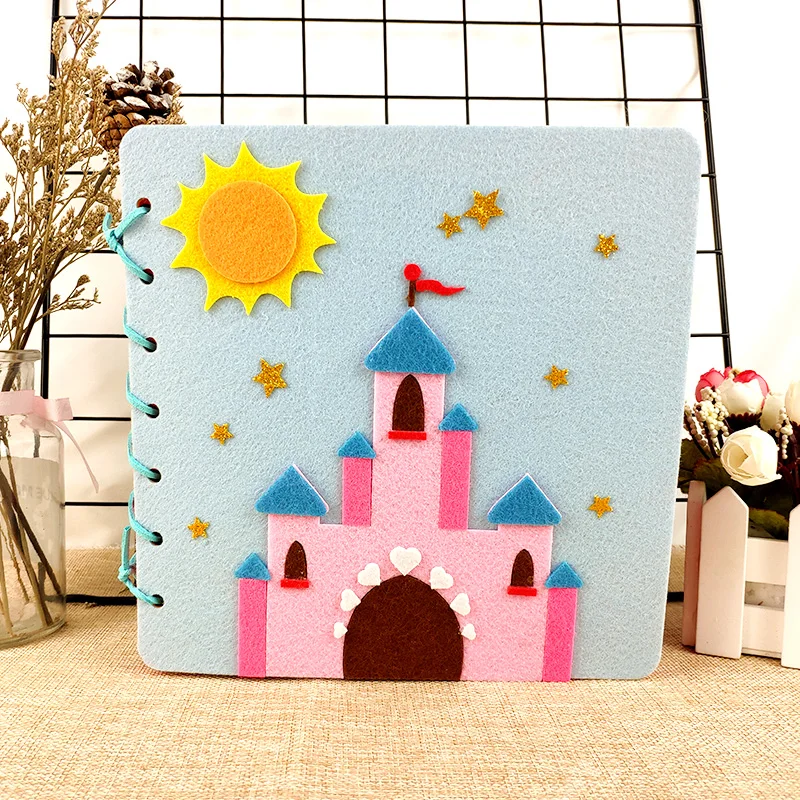 Войлочные тихие книги 6 стилей мама Сделай Сам моя первая книга ребенка раннее