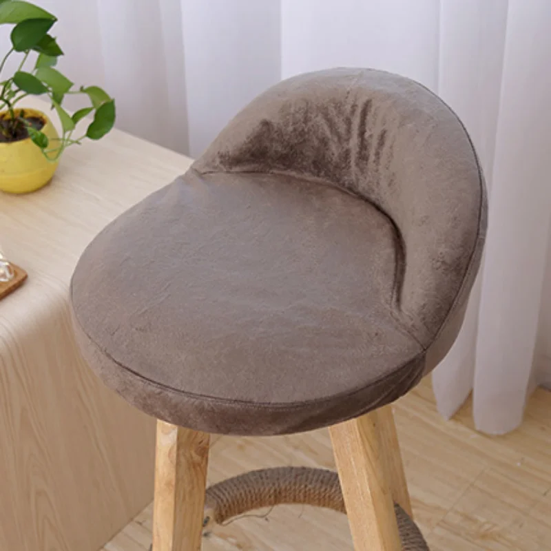 

Hotel Bar Chair Cover Simple Designed High Elastic Chair Cover Fashion Comfortable Soft Texture Cloth Made Modern Chair Cover