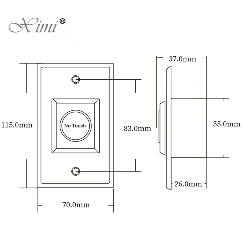Инфракрасный сенсорный переключатель бесконтактные переключатели без касания