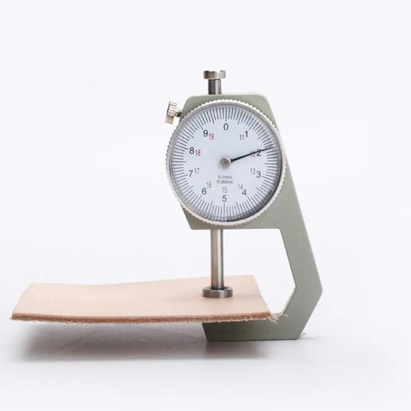 Толщиномер для кожи 0-10 мм измеритель толщины и бумаги инструменты измерения