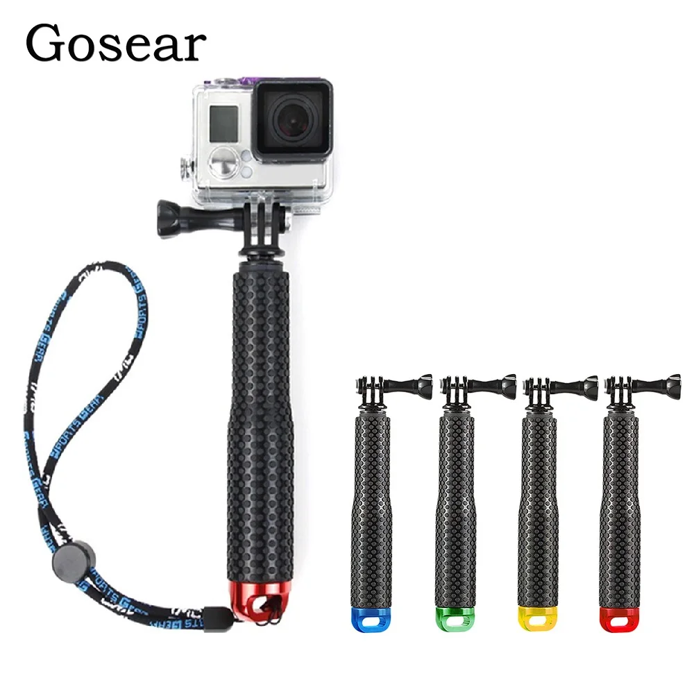 Водонепроницаемая подводная селфи палка Gosear для Gopro Hero5 4 3 plus 2 Sjcam Xiaomi Yi 4k Экшн
