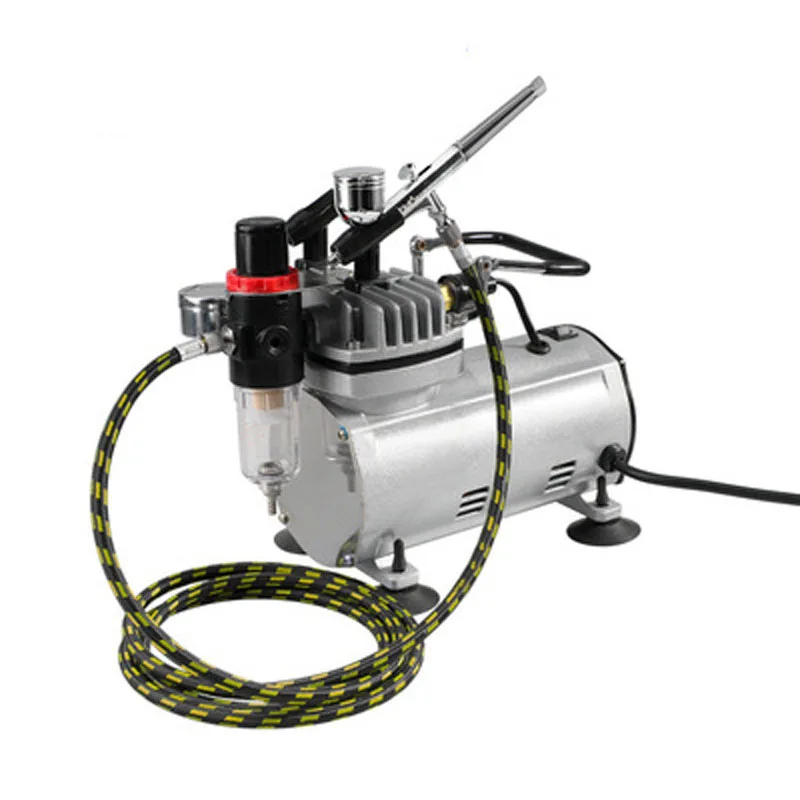 

220V 20-23 L/ min 1/5Hp Small Airbrush Compressor Small Vacuum Pump airtight pump pistola de pressão