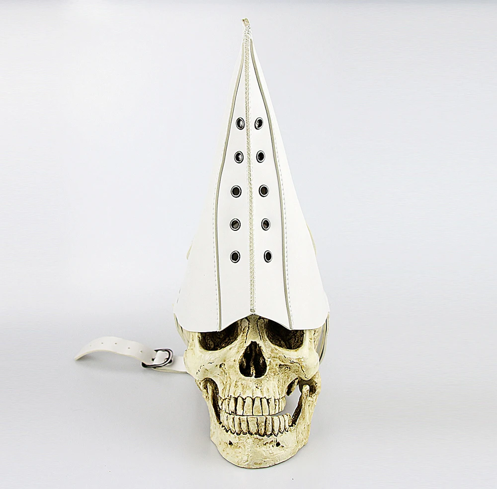 Светодиодная латексная маска Чумного доктора на Хэллоуин светлая тушь для