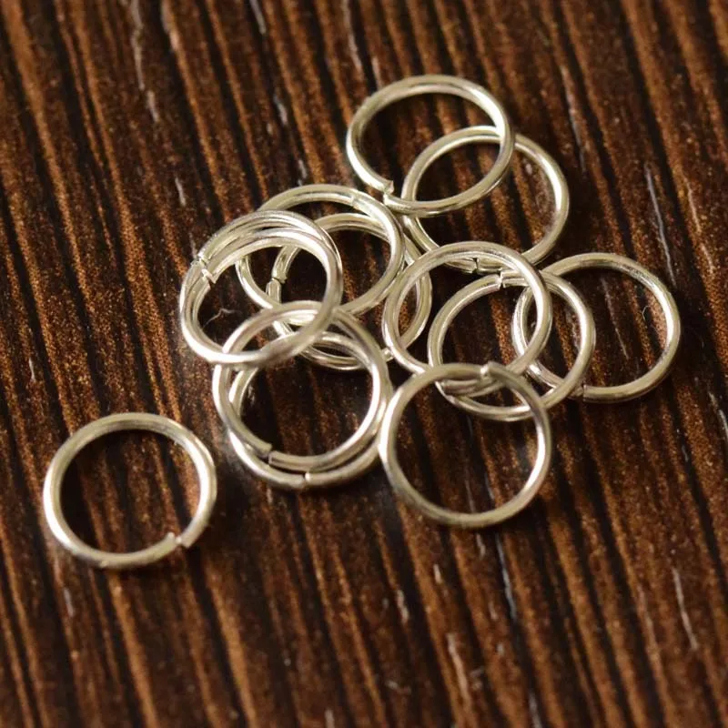 200/400pcs Wholesale Open Circle Jump Rings Necklace Bracelet Earring Pendant Connectors DIY Making Jewelry Crafts Accessories images - 6