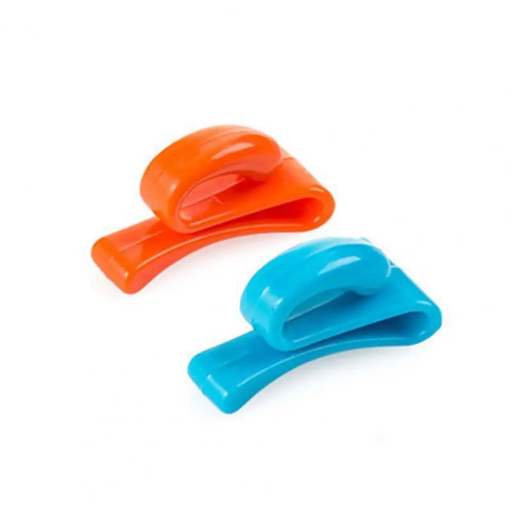 

2Pcs Pretty Hook Sturdy Structure Compact Storage Hook Hanging Design Anti-lost Bag Storage Hook
